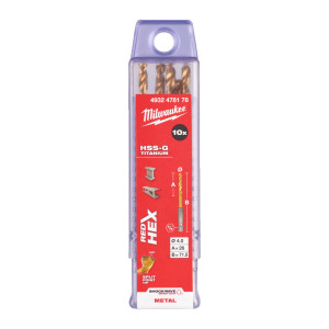 Свердло по металу RedHEX SHOCKWAVE HSS-TiN MILWAUK...