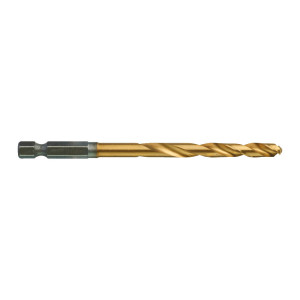 Свердло по металу RedHEX SHOCKWAVE HSS-TiN MILWAUKEE, діаметр 6,0х105х63мм, (10шт), пластикова коробка