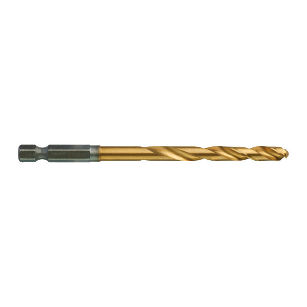 Свердло по металу RedHEX SHOCKWAVE HSS-TiN MILWAUKEE, діаметр 6,0х105х63мм, (10шт), пластикова коробка