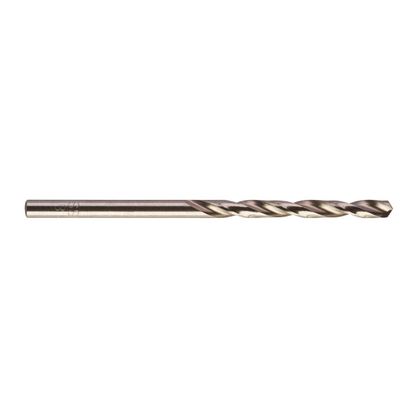 Свердло по металу THUNDERWEB HSS-G MILWAUKEE DIN338, діаметр 3,8x75х43мм, (10шт), пластикова коробка