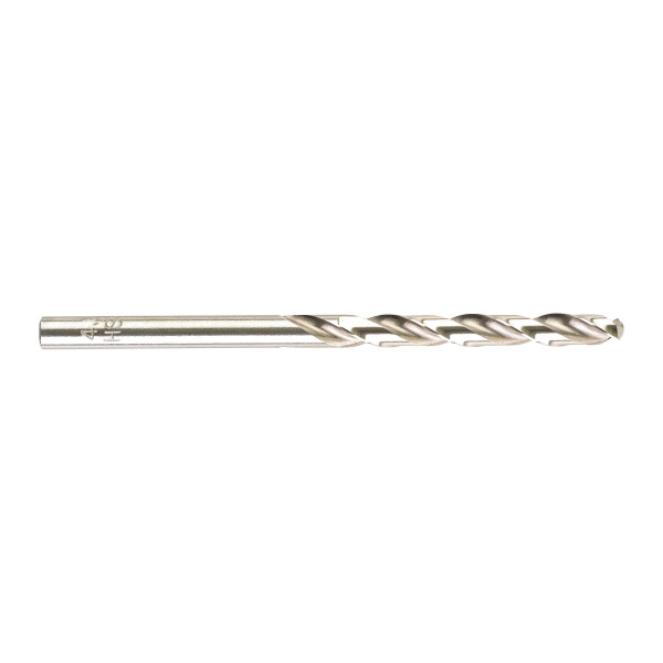 Свердло по металу THUNDERWEB HSS-G MILWAUKEE DIN338, діаметр 4,6х80х47мм, (10шт), пластикова коробка Свердло по металу THUNDERWEB HSS-G MILWAUKEE DIN338, діаметр 4,6х80х47мм, (10шт), пластикова коробка