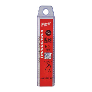 Свердло по металу THUNDERWEB HSS-G MILWAUKEE DIN33...