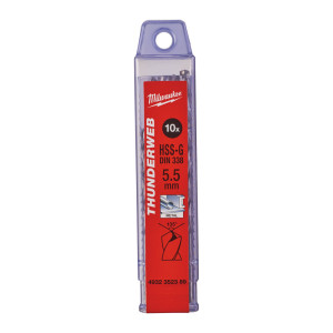 Свердло по металу THUNDERWEB HSS-G MILWAUKEE DIN33...