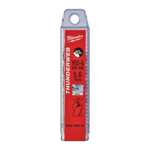 Свердло по металу THUNDERWEB HSS-G MILWAUKEE DIN33...