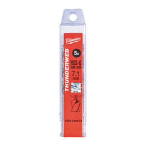 Свердло по металу THUNDERWEB HSS-G MILWAUKEE DIN33...