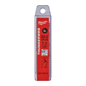 Свердло по металу THUNDERWEB HSS-G MILWAUKEE DIN33...