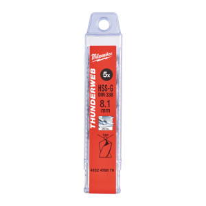 Свердло по металу THUNDERWEB HSS-G MILWAUKEE DIN33...