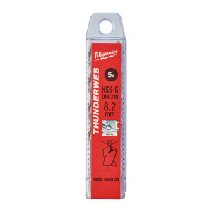 Свердло по металу THUNDERWEB HSS-G MILWAUKEE DIN33...