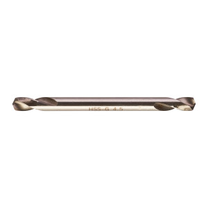 Свердло по металу HSS-G MILWAUKEE, DIN 1412 C, діаметр 4,5х58х16мм, двостороннє, (10шт), пластикова коробка