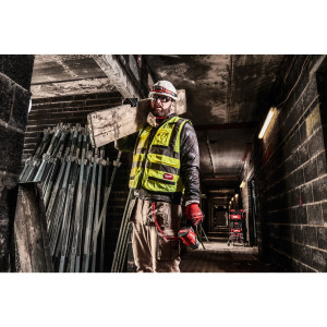 Жилет сигнальний Hi-Viz PREMIUM MILWAUKEE жовтий, розмір 2XL/3X