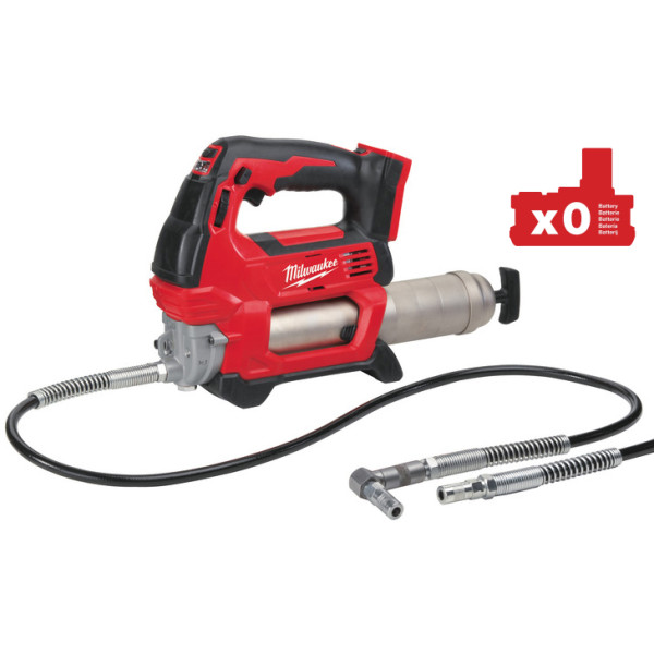 Шприць для змащування акумуляторний MILWAUKEE, M18 GG-0, картонне пакування Шприць для змащування акумуляторний MILWAUKEE, M18 GG-0, картонне пакування