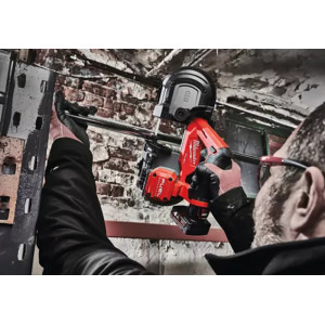Пила стрічкова акумуляторна безщіткова MILWAUKEE, M12 FBS64-402C, 64мм  (зарядний пристрій С12 С, 2 акумулятори М12 В4 4Аг, поло